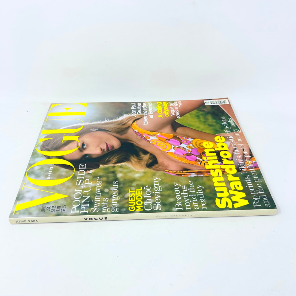 Vogue British Magazine June 2004 Gisele Bundchen Cover