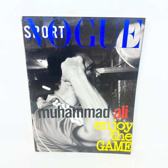 Vogue Magazine Sports No.352 Italia August 2004 Muhammad Ali Enjoy The Game