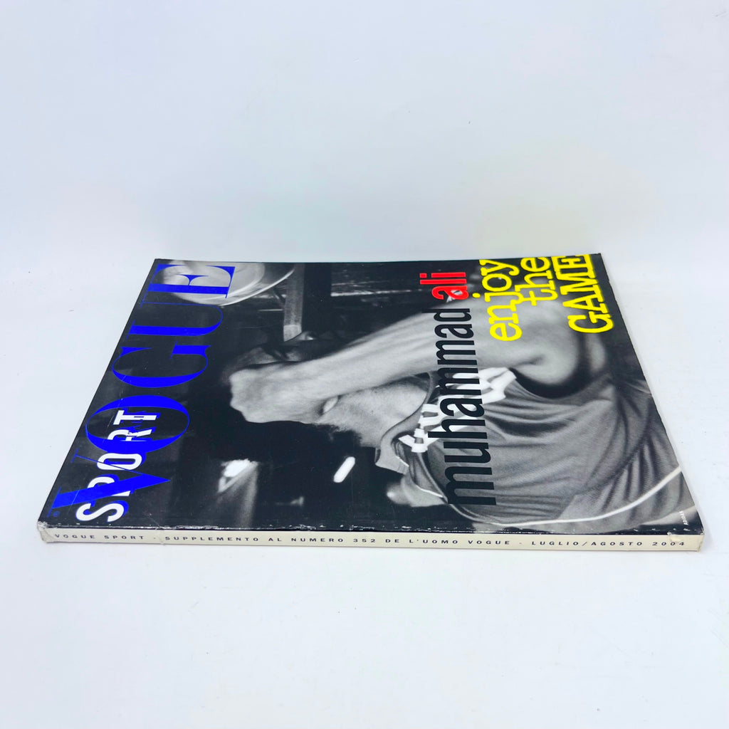 Vogue Magazine Sports No.352 Italia August 2004 Muhammad Ali Enjoy The Game