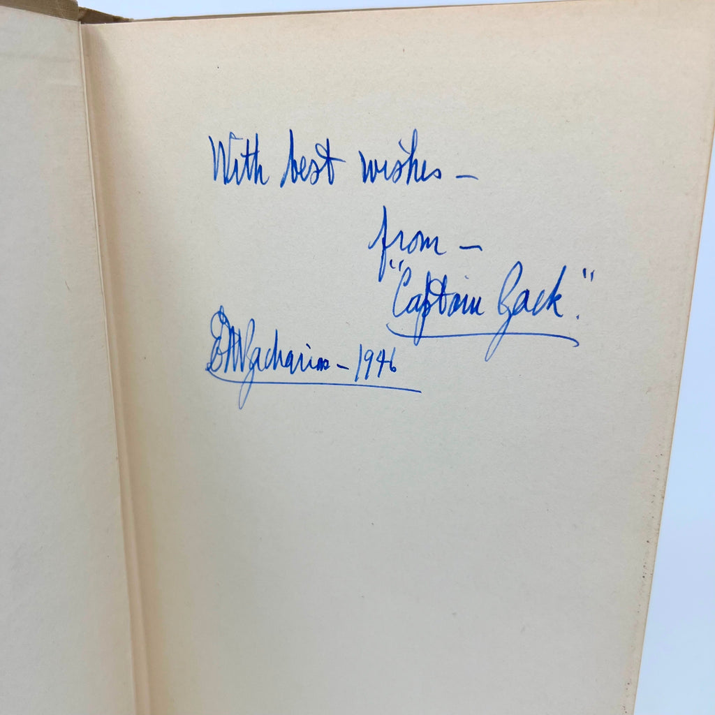 1946 Secret Missions The Story Of An Intelligence Officer Ellis M. Zacharias USN