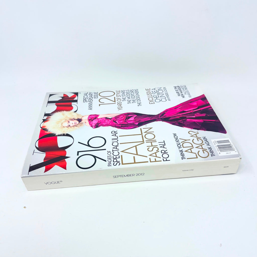 Vogue Magazine September 2012 Lady Gaga Special Anniversary Issue 120 Years