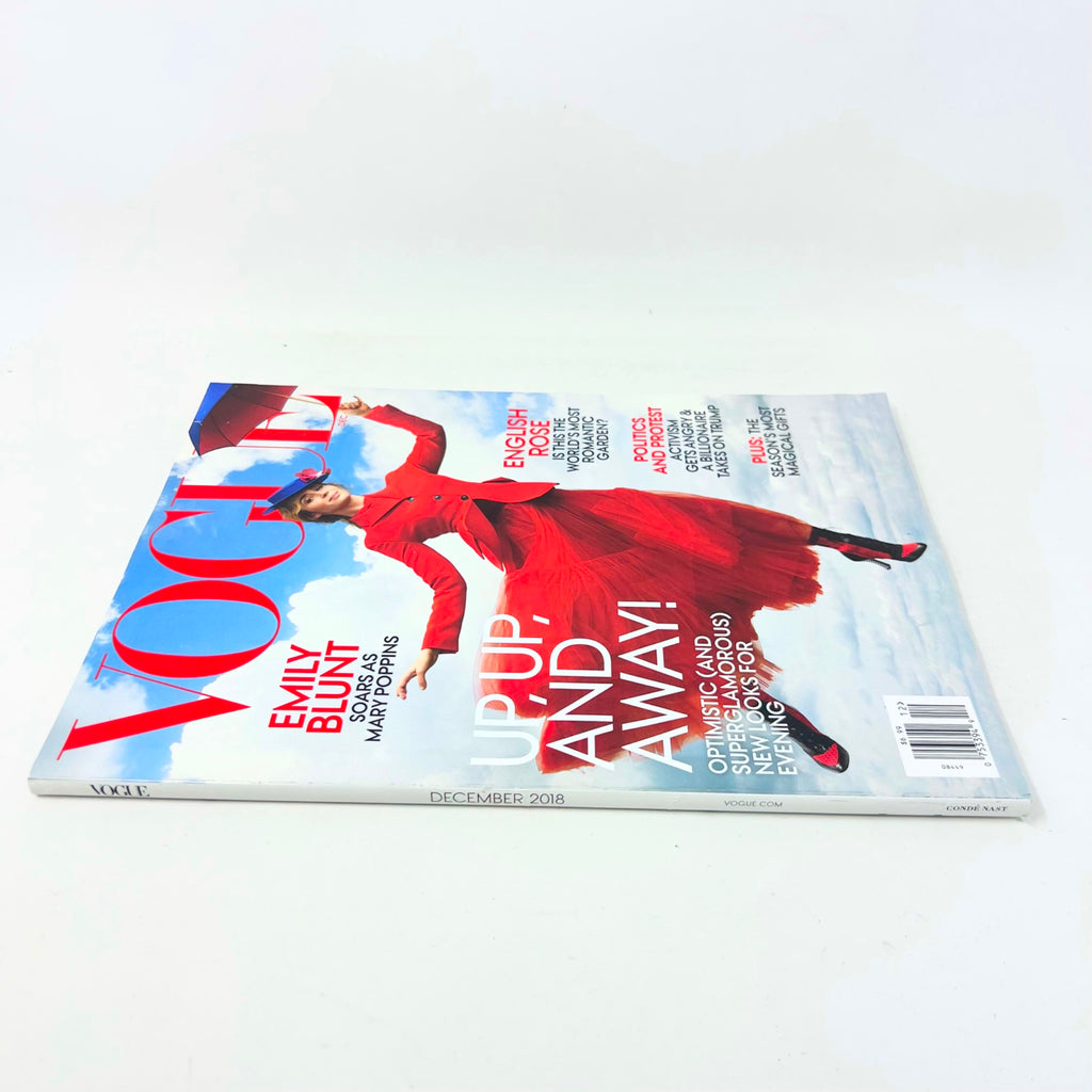 Vogue Magazine (December, 2018) Mary Poppins Emily Blunt Cover