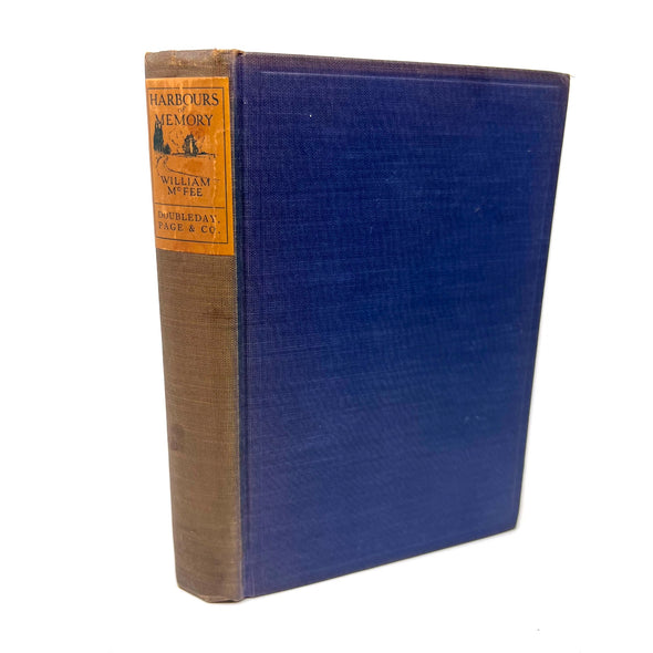 1921 Harbours OF Memory By William McFee Signed
