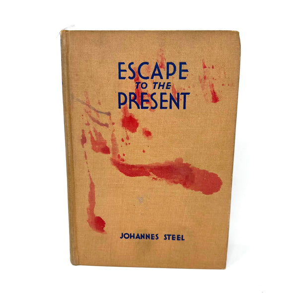 1937 Escape To The Present By Johannes Streel Stained Cover