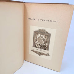 1937 Escape To The Present By Johannes Streel Stained Cover