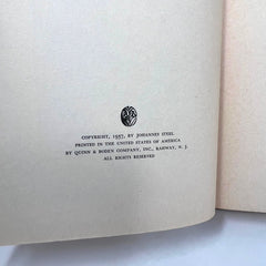 1937 Escape To The Present By Johannes Streel Stained Cover