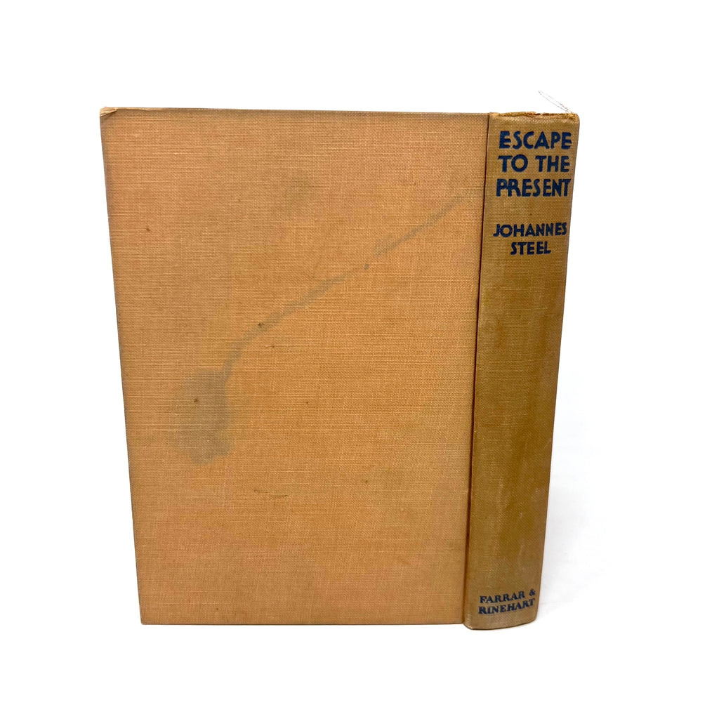 1937 Escape To The Present By Johannes Streel Stained Cover