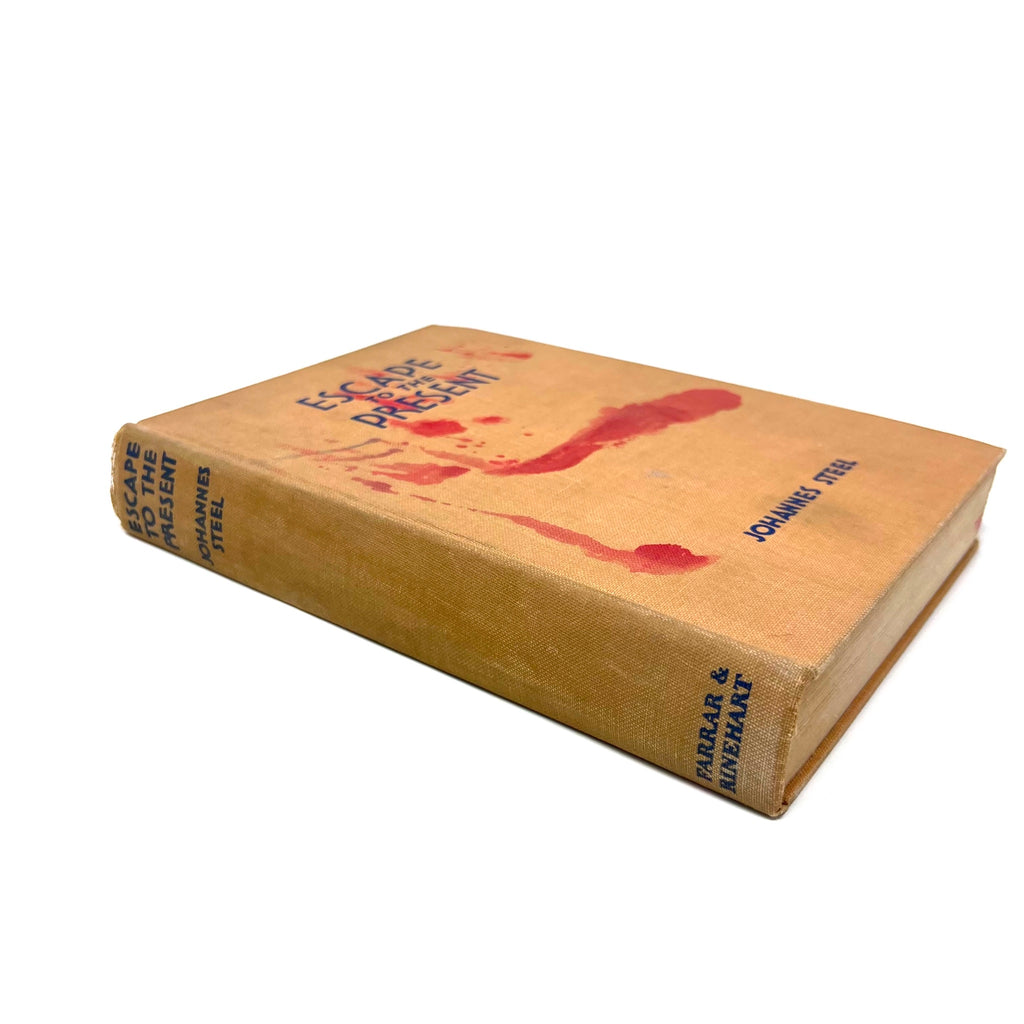1937 Escape To The Present By Johannes Streel Stained Cover