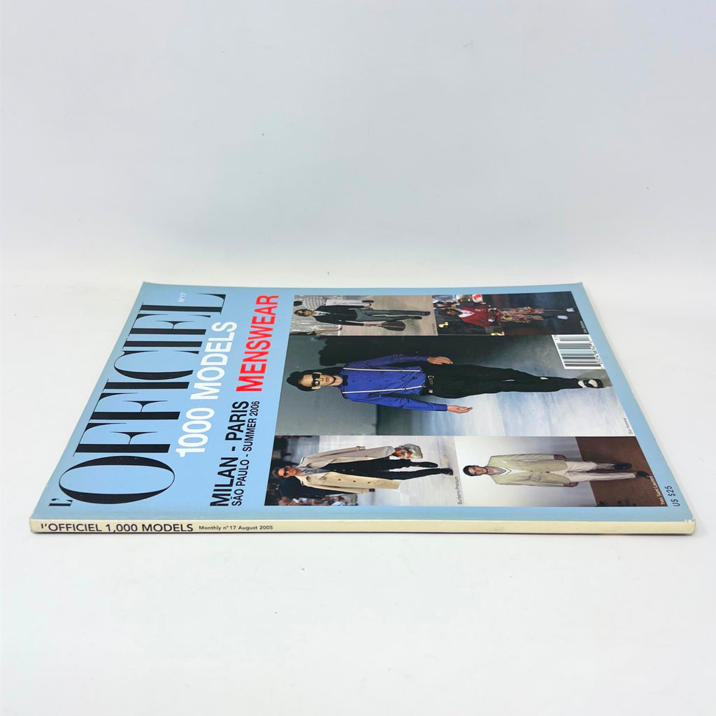 L'Officiel Magazine No.17 1000 Models Paris London Summer 2006
