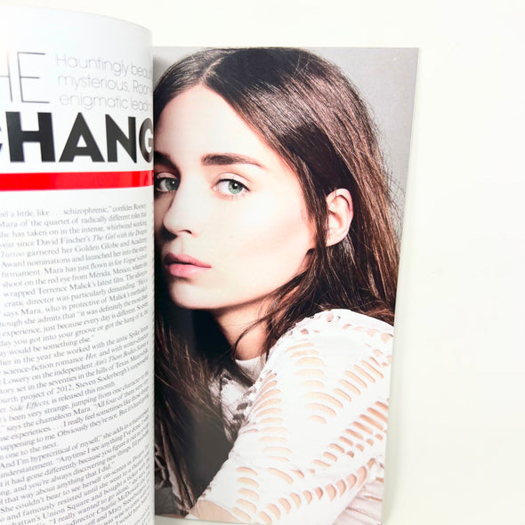 Vogue Magazine February 2013 Pale Fire Rooney Mara Cover No Label