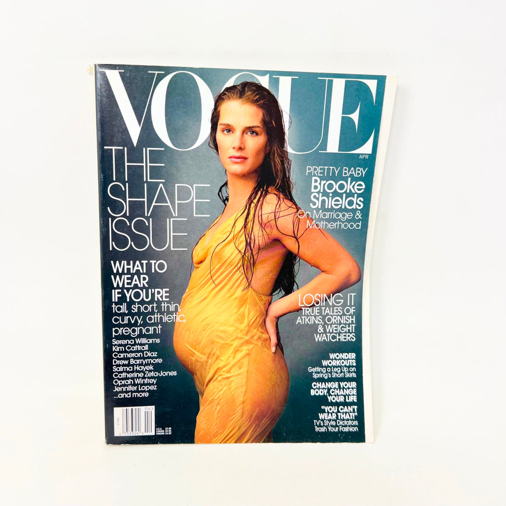 Vogue Magazine April 2003 Brooke Shields