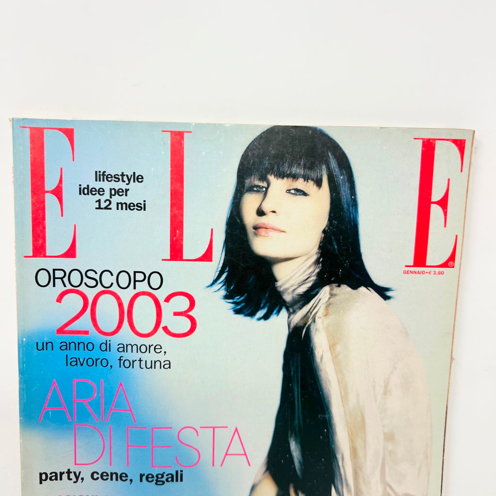 ELLE Magazine Italia January 2003 Aurelie Claudel
