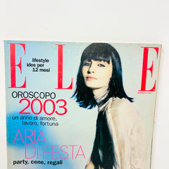 ELLE Magazine Italia January 2003 Aurelie Claudel