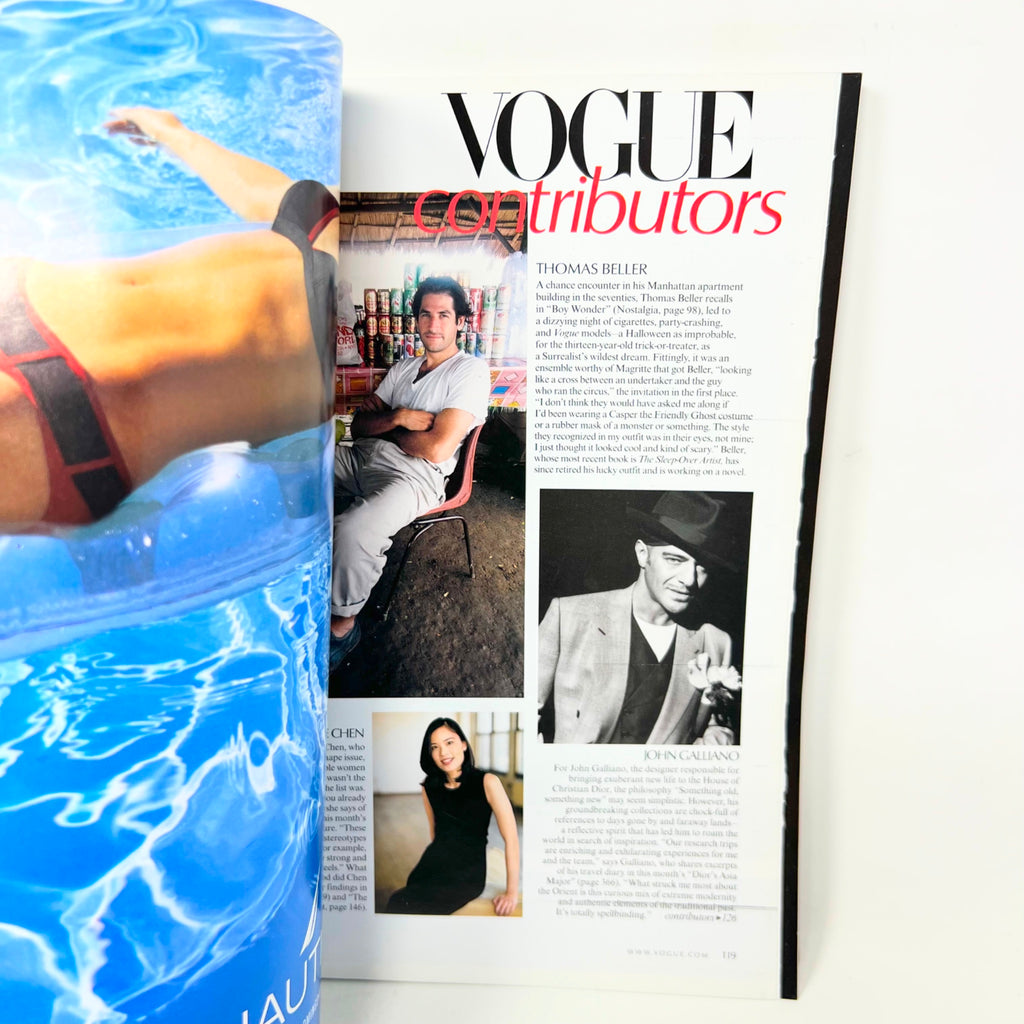 Vogue Magazine April 2003 Brooke Shields