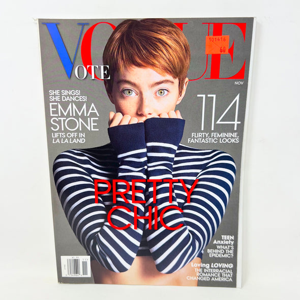 VoVogue Magazine November 2016 US American Edition Emma Stone