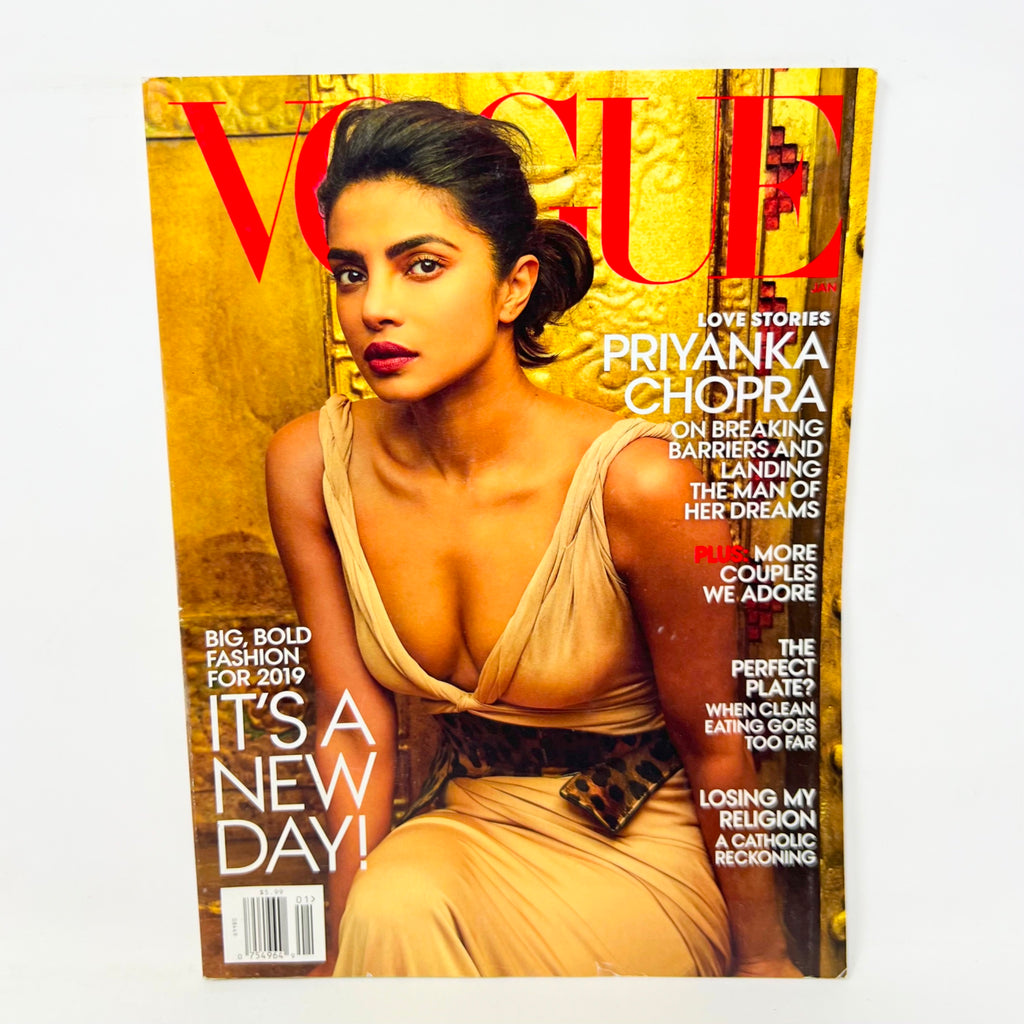 Vogue Magazine January 2019 - Priyanka Chopra Cover