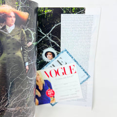 Vogue Magazine 2010 October Carey Mulligan NO LABEL Luxury Fashion Models