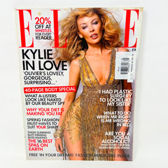 ELLE UK Magazine Kylie Minogue May 2004 Vintage British Fashion