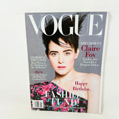Vogue Magazine November 2018 US American Edition NO LABEL Claire Foy