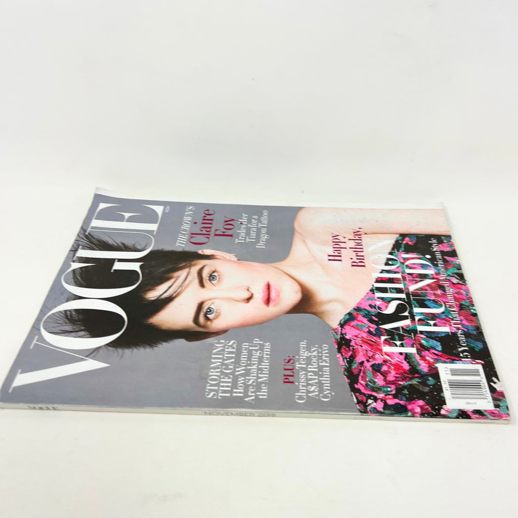 Vogue Magazine November 2018 US American Edition NO LABEL Claire Foy