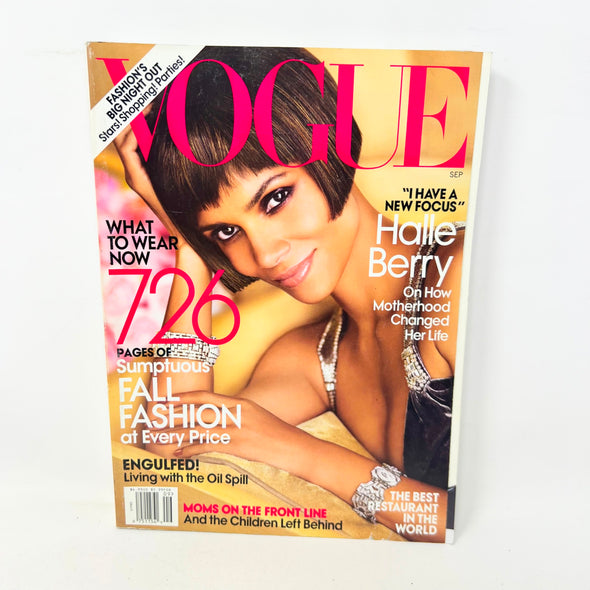 Vogue Magazine September 2010 Halle Berry Cover