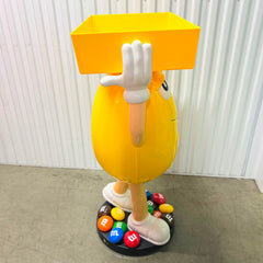 M&M's Yellow Character Display Statue Figure