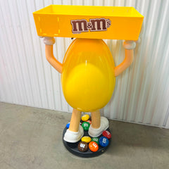 M&M's Yellow Character Display Statue Figure