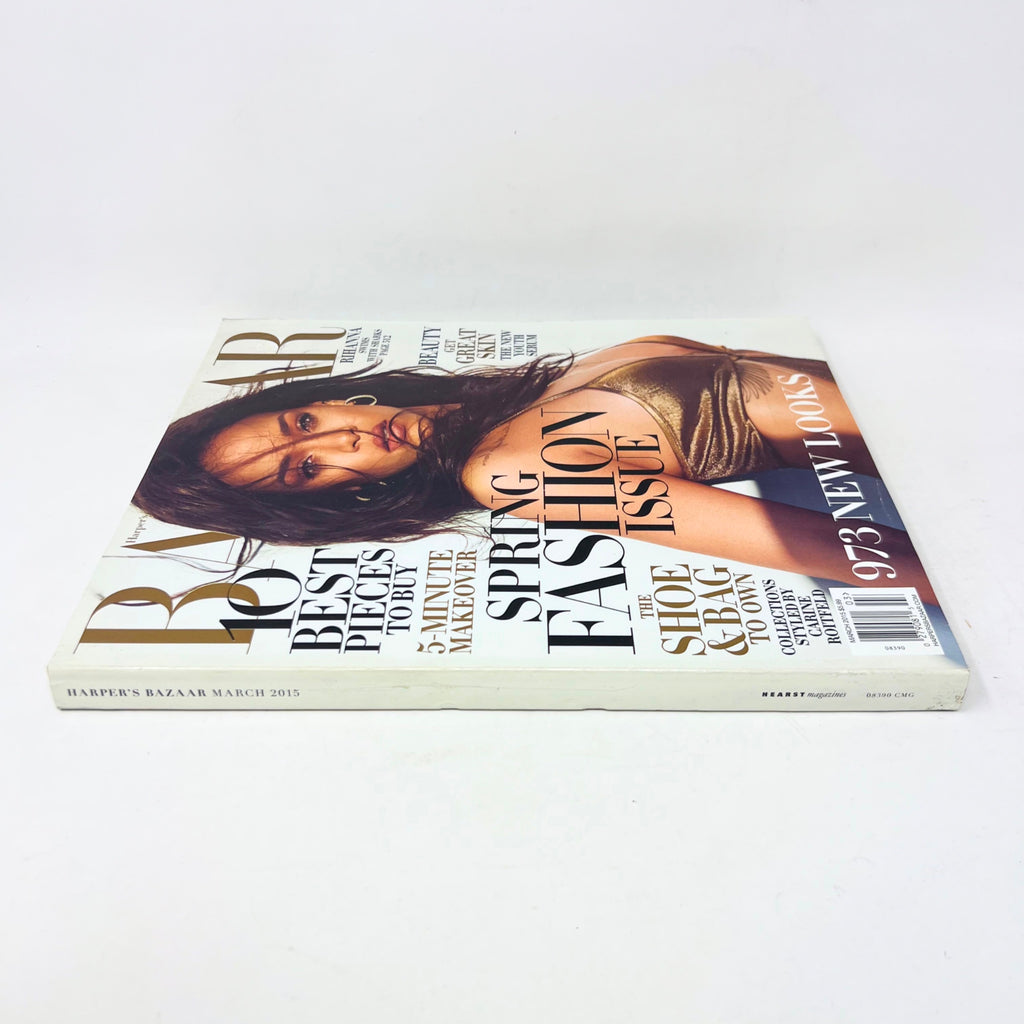 Harper's Bazaar March 2015 Spring Fashion Issue Rihanna Cover