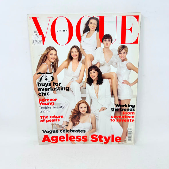 Vogue Magazine July 2007 British Ageless Style