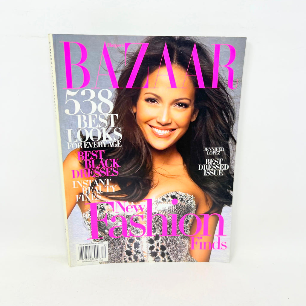 Harper's Bazaar December 2006 Jennifer Lopez