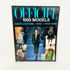 L'Officiel no.16 1,000 Models Haute Couture Paris hiver 2005 2006