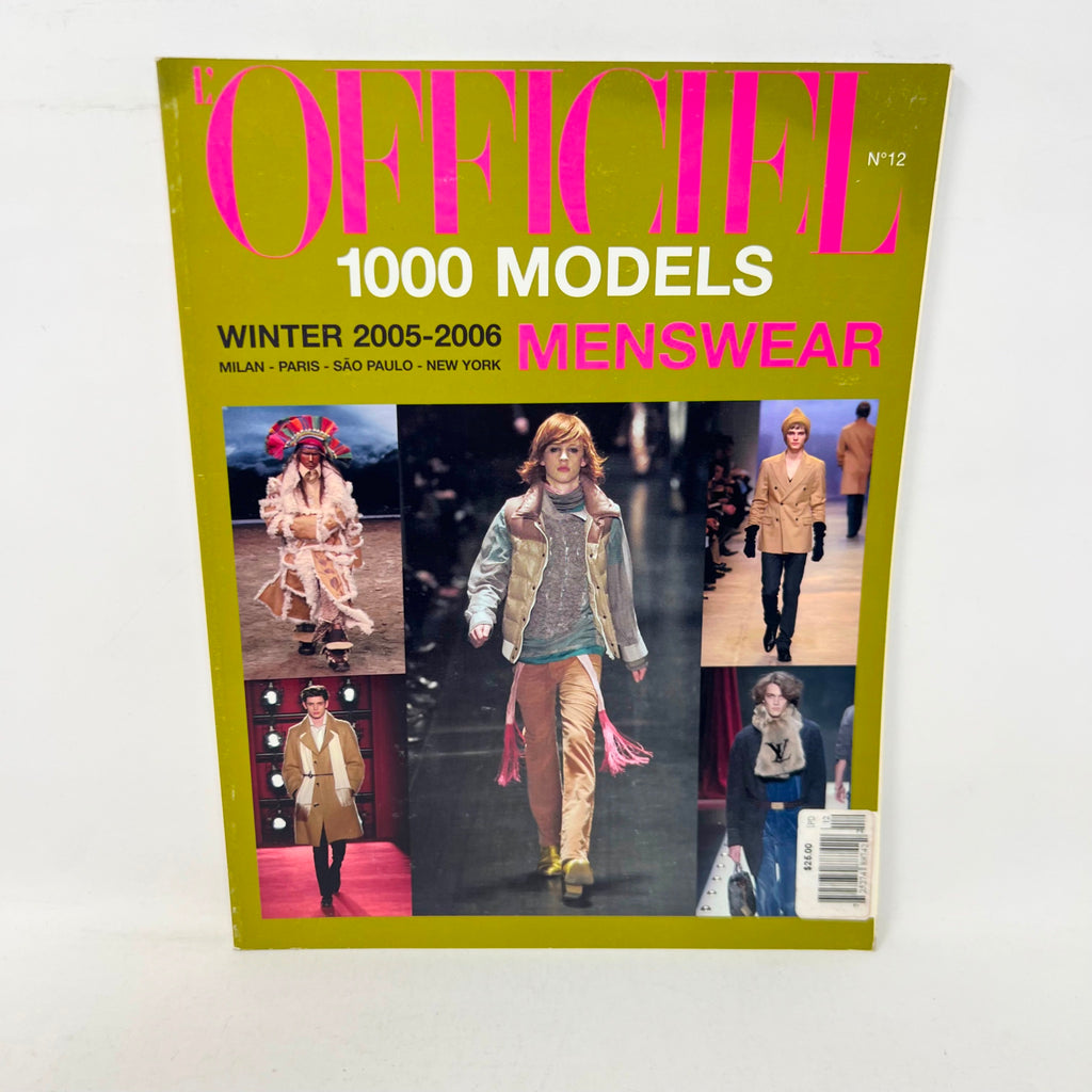 L'Officiel no.12 1,000 Models Winter 2005 2006 Menswear