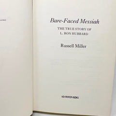 1987 Bare-Faced Messiah The True Story Of L. Ron Hubbard By Russell Miller