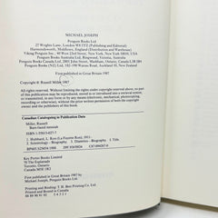 1987 Bare-Faced Messiah The True Story Of L. Ron Hubbard By Russell Miller
