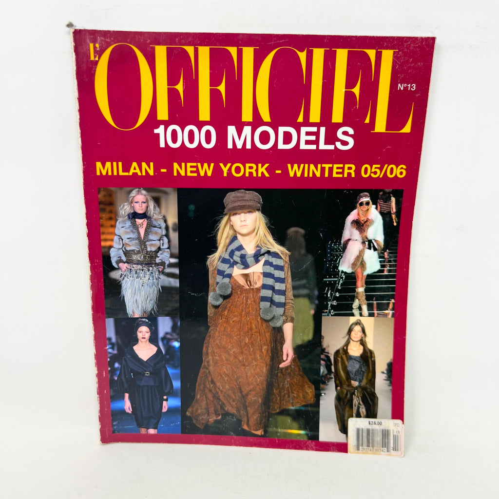 L'Officiel Magazine No.14 100 Models Milan New York Winter 2005 2006
