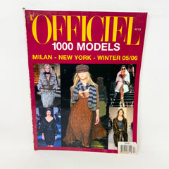 L'Officiel Magazine No.14 100 Models Milan New York Winter 2005 2006
