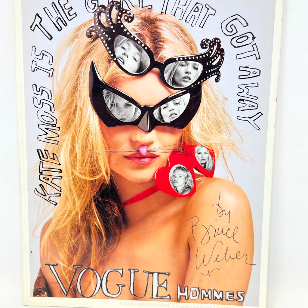 Vogue Hommes 2006 Kate Moss is the girl that got away by Bruce Weber