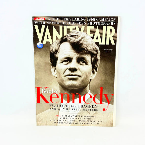 Vanity Fair magazine June 2008 story on Bobby Kennedy