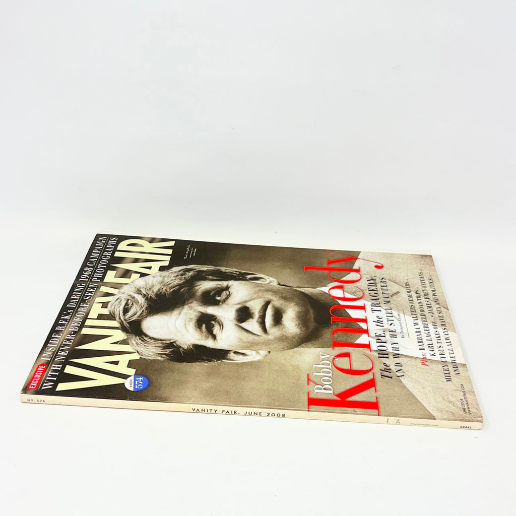 Vanity Fair magazine June 2008 story on Bobby Kennedy