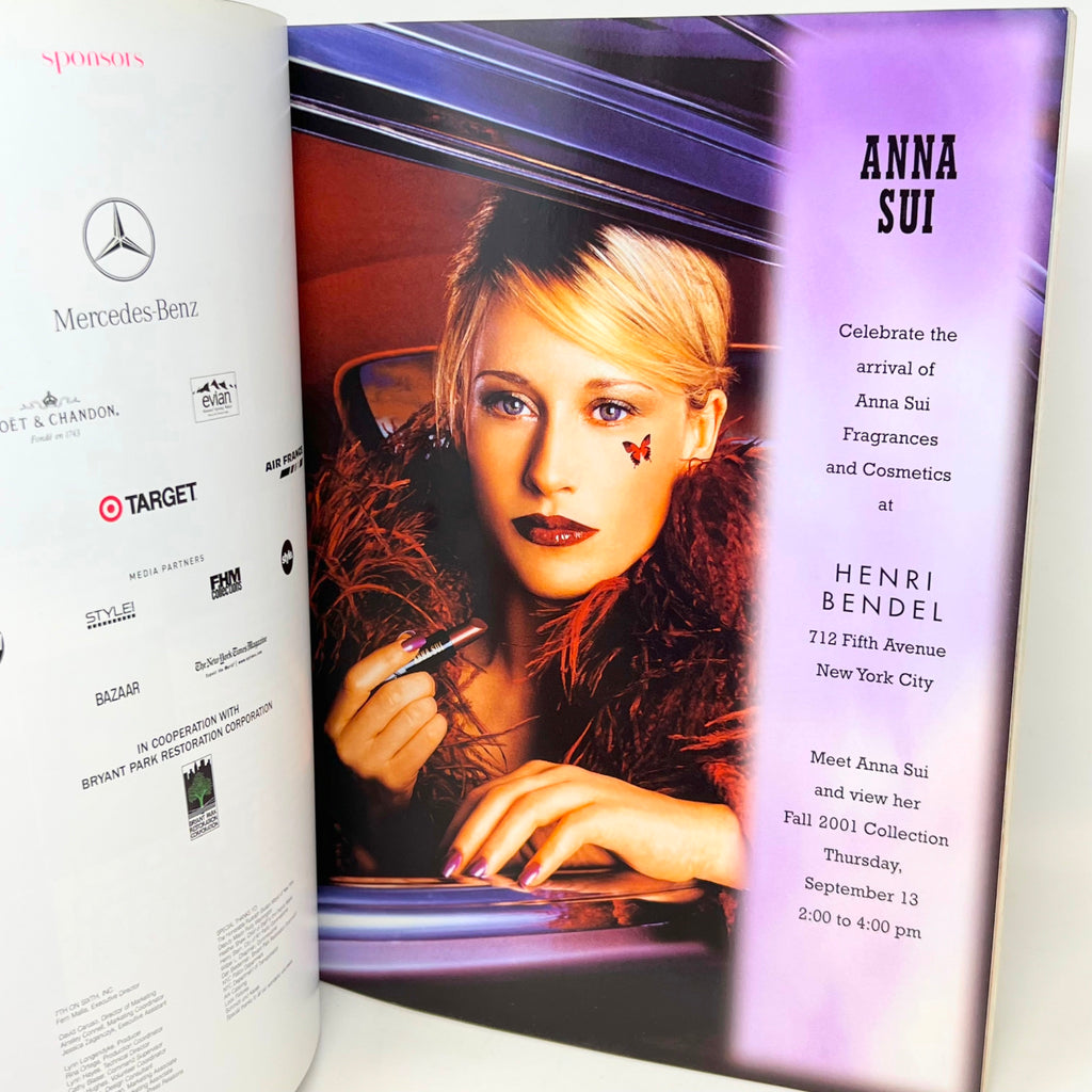 Inside View magazine Number One Spring 2002 Mercedes-Benz Fashion Week