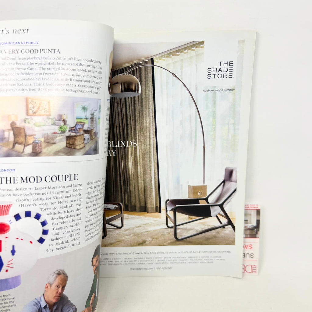 ELLE DECOR JANUARY/FEBRUARY 2018  "FROM THE SAME CLOTH"
