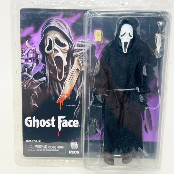 Neca Scream Ghost Face Killer Clothed Retro Style 8" Action Figure