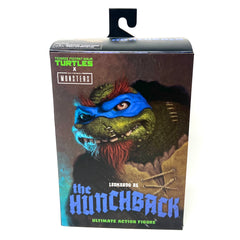 NECA Teenage Mutant Ninja Turtles X Monsters Leonardo As The Hunchback Figure
