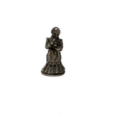 Vintage The Americana Pewter Collection Mrs. Applegate 1" Figure