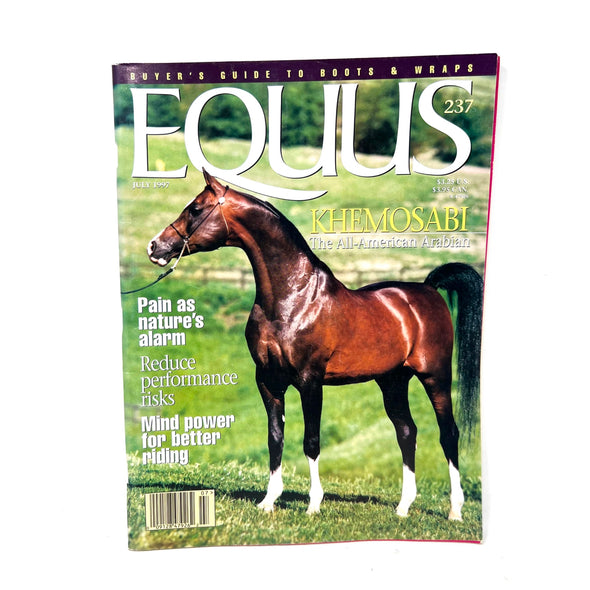 Equus magazine July 1997 237 Khenosabi The American Arabian