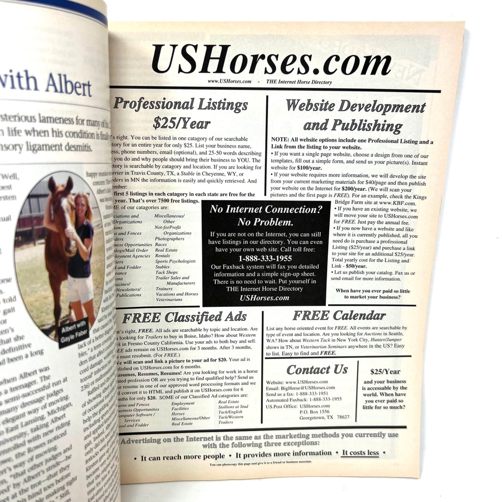 Equus magazine July 1997 237 Khenosabi The American Arabian