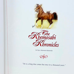 The Arabian Horse Times Now and forever Arabian horse Khemosabi  878/1195