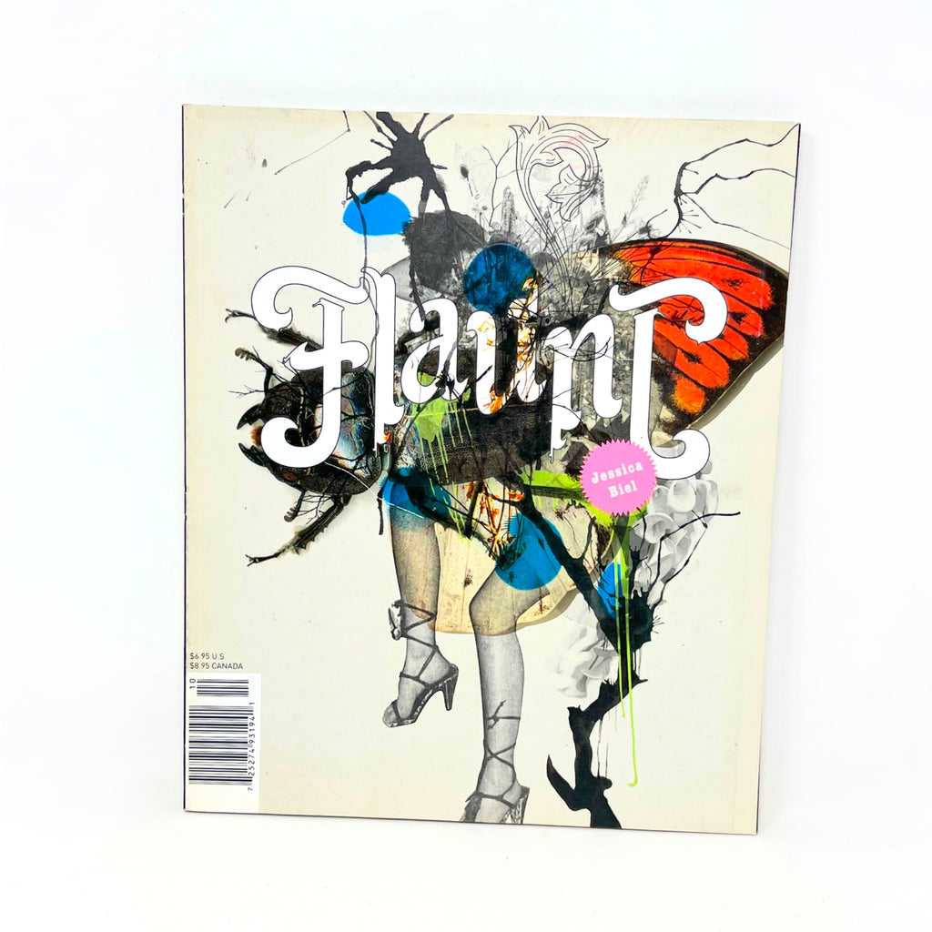 Flaunt magazine  issue #48 Jessica Biel cover