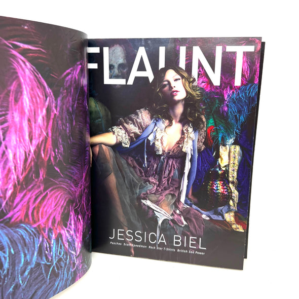 Flaunt magazine  issue #48 Jessica Biel cover