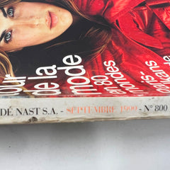 Vogue Paris September 1999 Molly Sims Cover